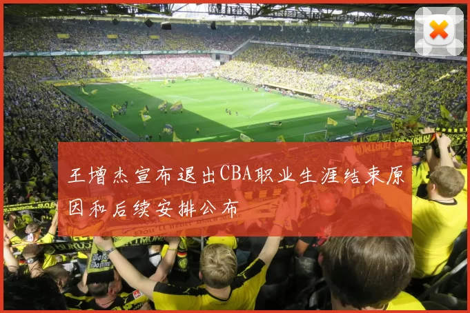 王增杰宣布退出CBA职业生涯结束原因和后续安排公布