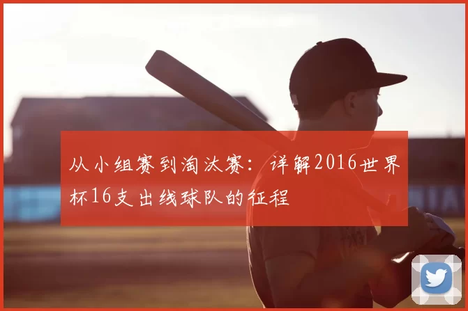 从小组赛到淘汰赛：详解2016世界杯16支出线球队的征程