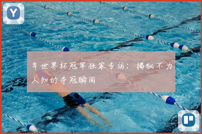 年世界杯冠军独家专访：揭秘不为人知的夺冠瞬间