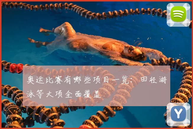 奥运比赛有哪些项目一览：田径游泳等大项全面覆盖