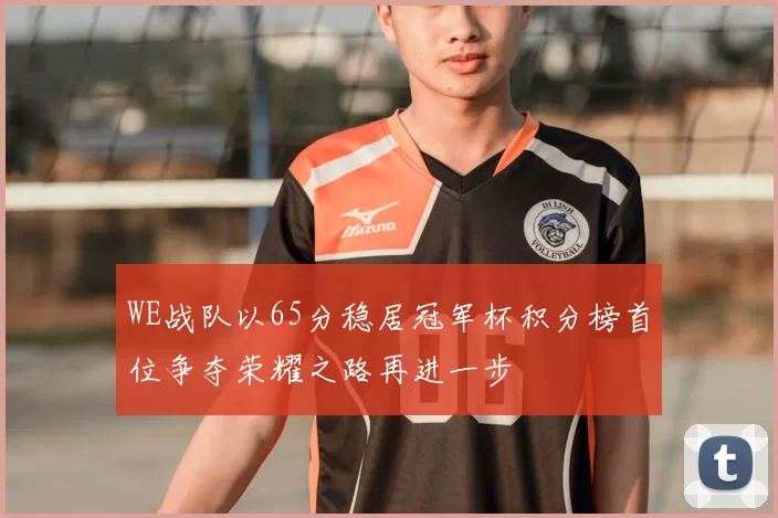 WE战队以65分稳居冠军杯积分榜首位争夺荣耀之路再进一步